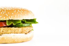 Chicken Burger Stock Photography Chicken Burger Stock Photography