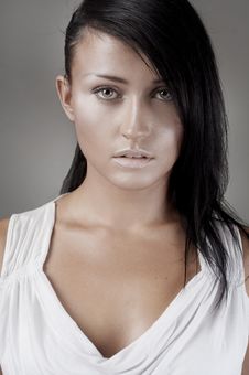 Woman With Clean Skin Stock Photography Woman With Clean Skin Stock Photography