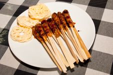 Seafood Skewers Stock Images Seafood Skewers Stock Images