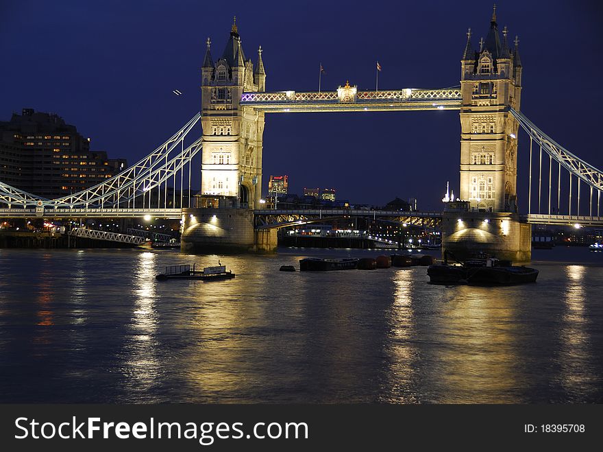 Tower Bridge at Night London