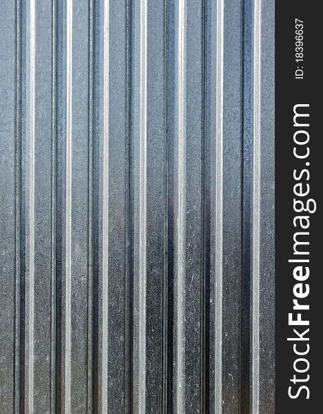 Striped metal background