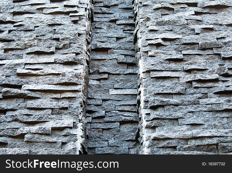 Stone wall background and rough texture. Stone wall background and rough texture