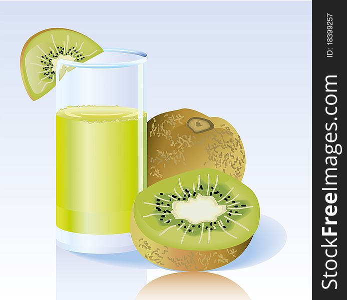 Fresh Kiwi Juice