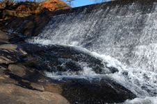 Water Over The Dam Stock Images Water Over The Dam Stock Images