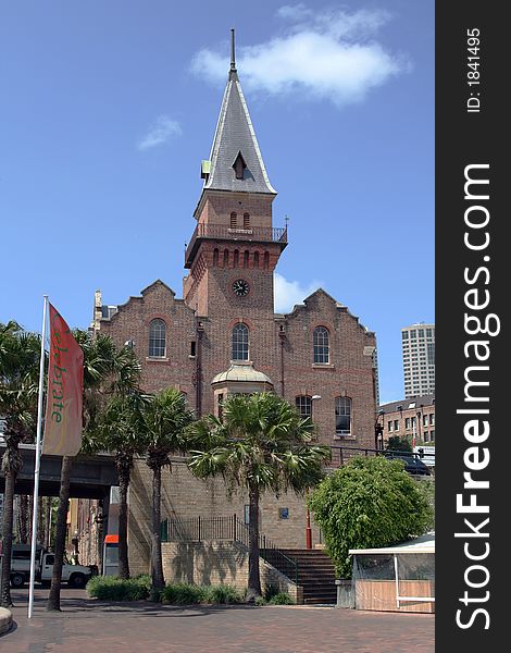 Brick church in Sydney, Australia