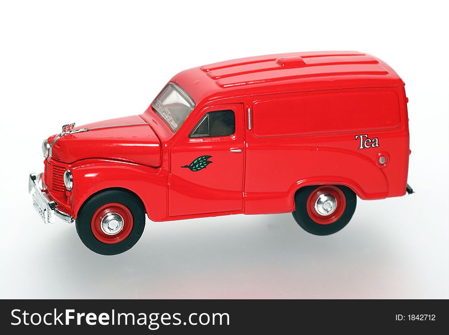 1953 Austin A40 Red Classic Toy Car