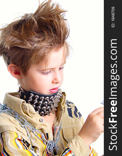 Shock idea for design involve chidren emotion. Isolated with clipping path. Shock idea for design involve chidren emotion. Isolated with clipping path.