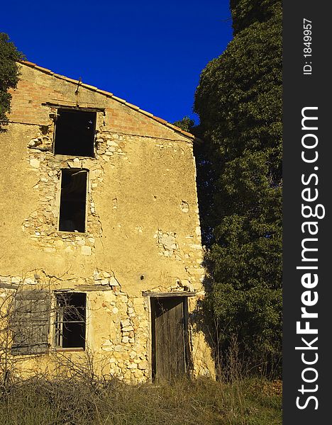 Abandoned house in Provence, France