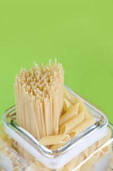 Shaped Pasta With Spaghetti Royalty Free Stock Photo Shaped Pasta With Spaghetti Royalty Free Stock Photo