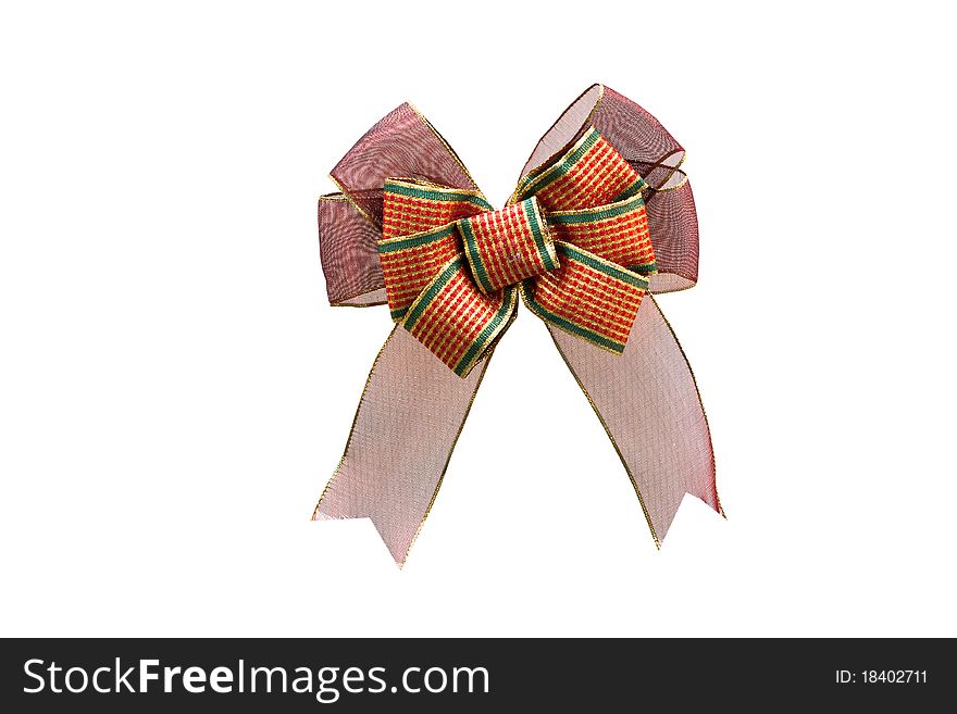 Gift Bow isolate on white background