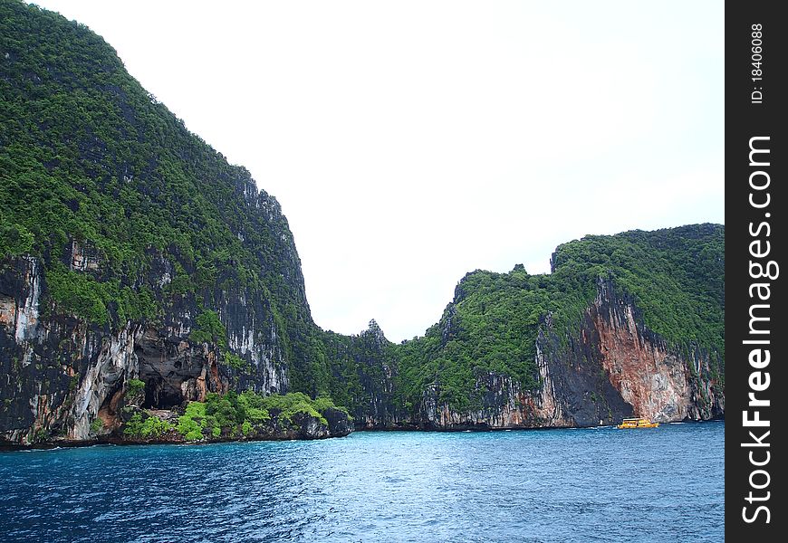 The Phi Phi Islands In Krabi Thailand