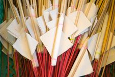Incense, Candles. Royalty Free Stock Photo Incense, Candles. Royalty Free Stock Photo