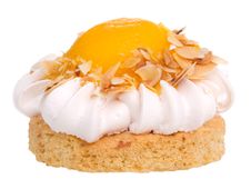 Cream Cupcake Stock Image