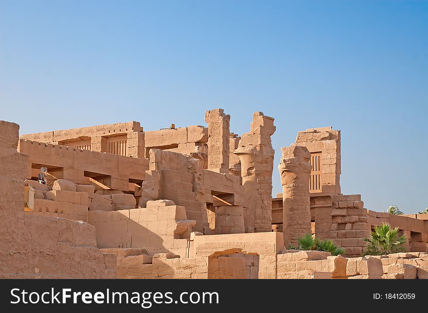 Ruins Of The Karnak Temple