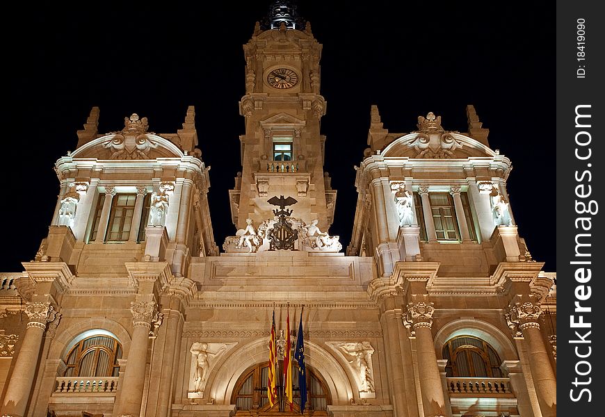 Valencia At Night