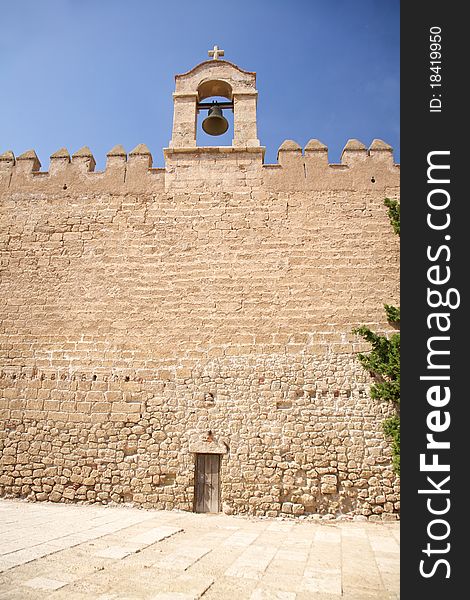 Public access castle of Almeria city in Andalusia Spain. Public access castle of Almeria city in Andalusia Spain