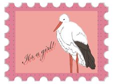Baby Shower Stamp Stock Photo Baby Shower Stamp Stock Photo