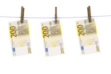 Euro On The Line Stock Image Euro On The Line Stock Image