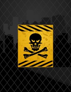 Prohibited Zone Stock Photo