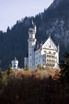 Neuschwanstein Castle In Germany Royalty Free Stock Photography Neuschwanstein Castle In Germany Royalty Free Stock Photography