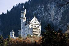 Neuschwanstein Castle In Germany Royalty Free Stock Images