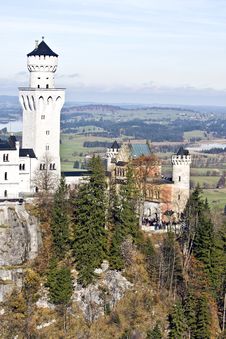 Neuschwanstein Castle In Germany Royalty Free Stock Images Neuschwanstein Castle In Germany Royalty Free Stock Images