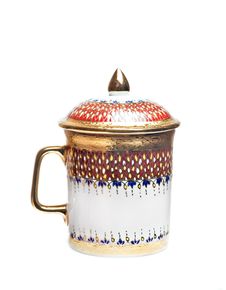 Thai Cup Royalty Free Stock Photography