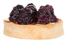 Blackberry Cupcake Stock Image Blackberry Cupcake Stock Image