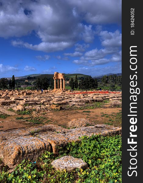 HDR Image Of The Valley Of The Temples 07