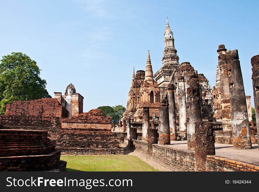 Wat Mahatat Sukhothai History Park