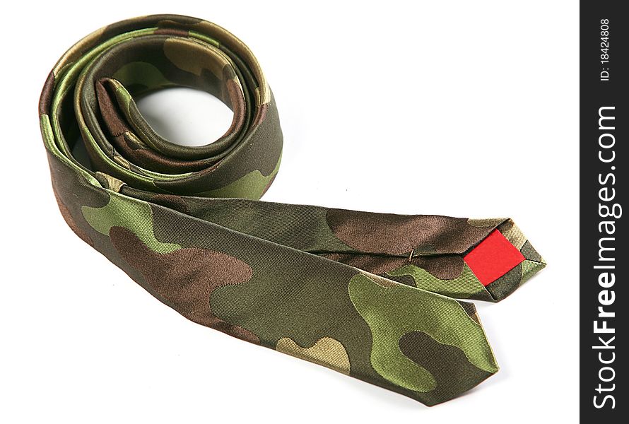 Military Clolor Necktie