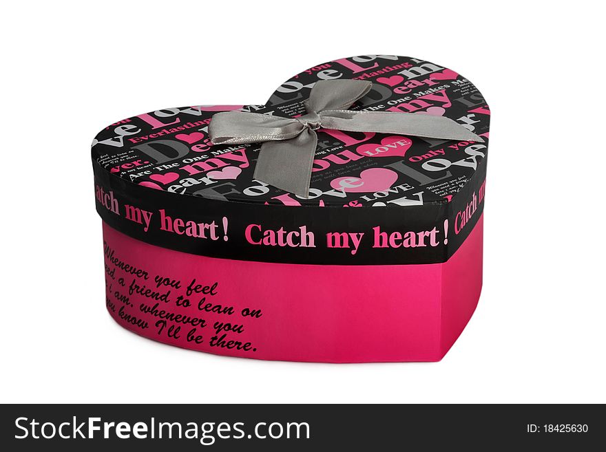 Gift paper boxGift paper box-heart