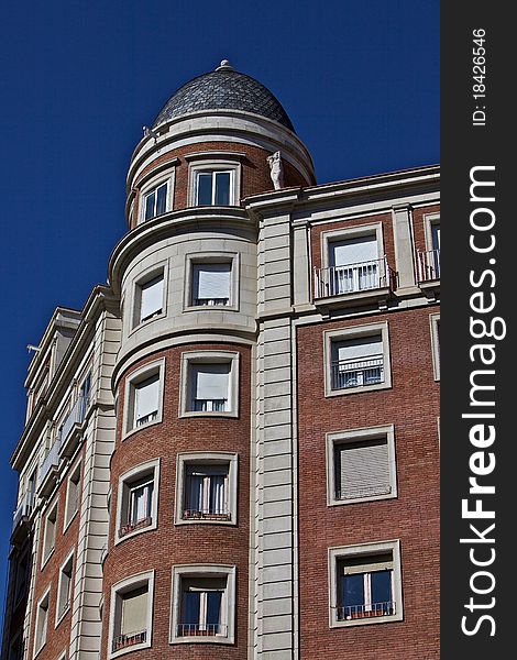 Traditional architecture in Barcelona, Spain. Traditional architecture in Barcelona, Spain.