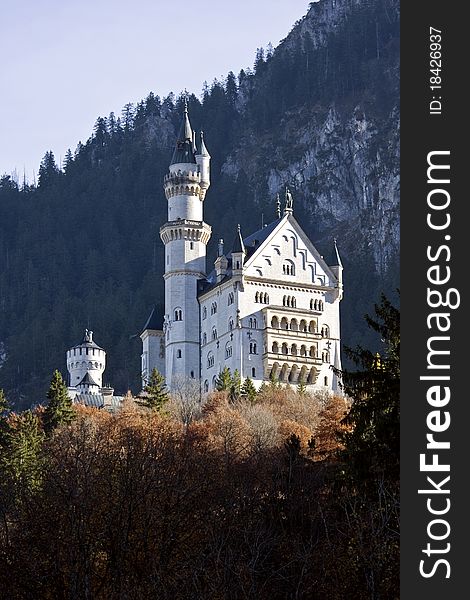 Neuschwanstein castle in Germany