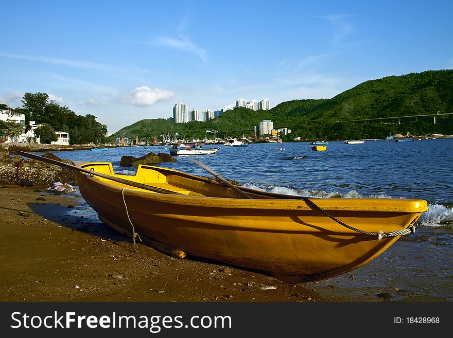 Boat And Beach