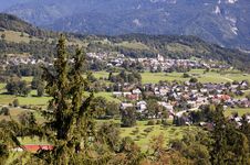 Village In The Mountains Stock Photography Village In The Mountains Stock Photography