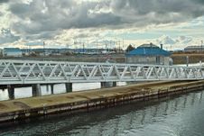 Marina Walkway And Dock Stock Photos
