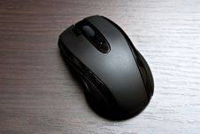 Black Pc Mouse Royalty Free Stock Image