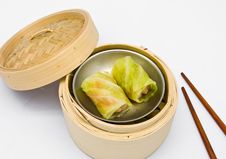 Chinese Steamed Dim Sum Cabbage Royalty Free Stock Photos Chinese Steamed Dim Sum Cabbage Royalty Free Stock Photos