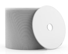 Pack Of White Dvd Or Cd Royalty Free Stock Photo Pack Of White Dvd Or Cd Royalty Free Stock Photo