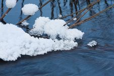 Melting Ice On The River Stock Photography Melting Ice On The River Stock Photography
