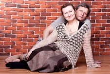Happy Seniors Couple In Love Royalty Free Stock Photography