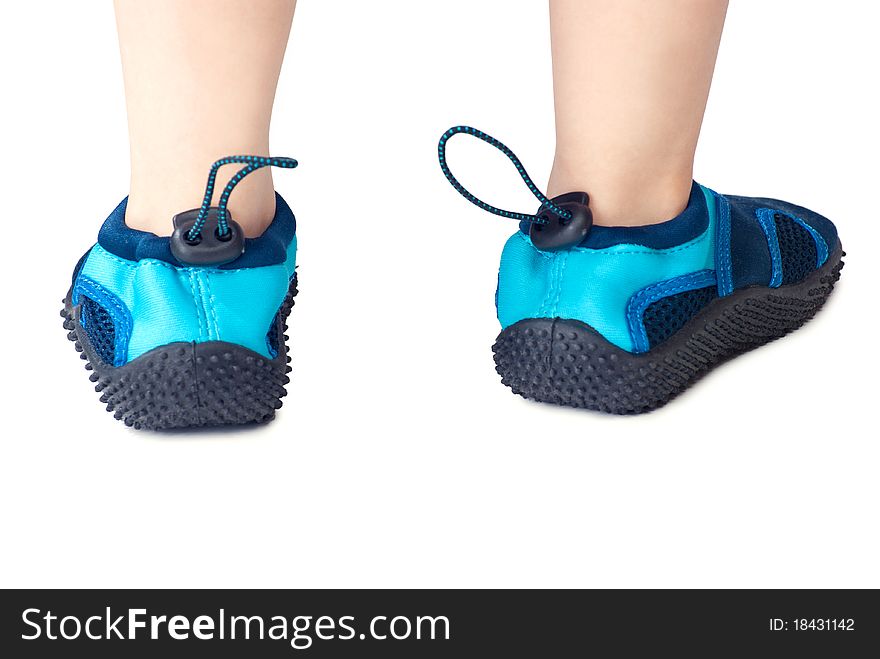 Aqua-shoes.