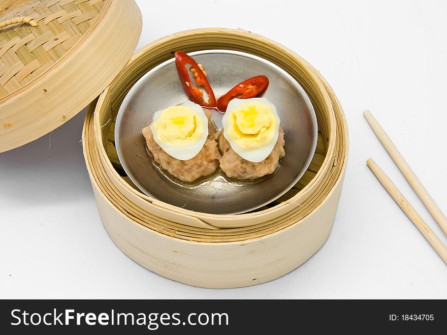 Chinese Steamed Dimsum Egg