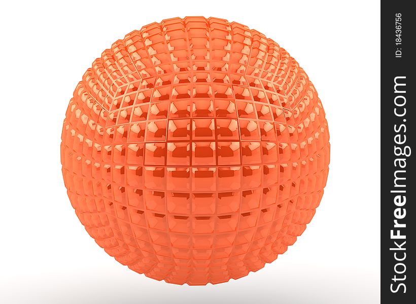 Orange sphere(5)
