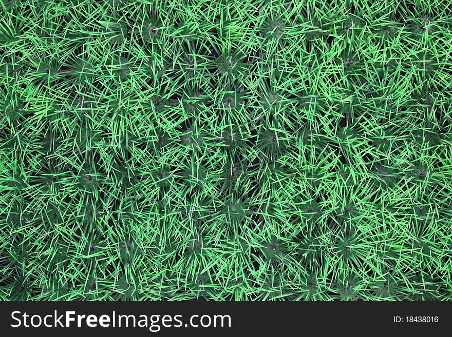 Fake grass using as background. Fake grass using as background