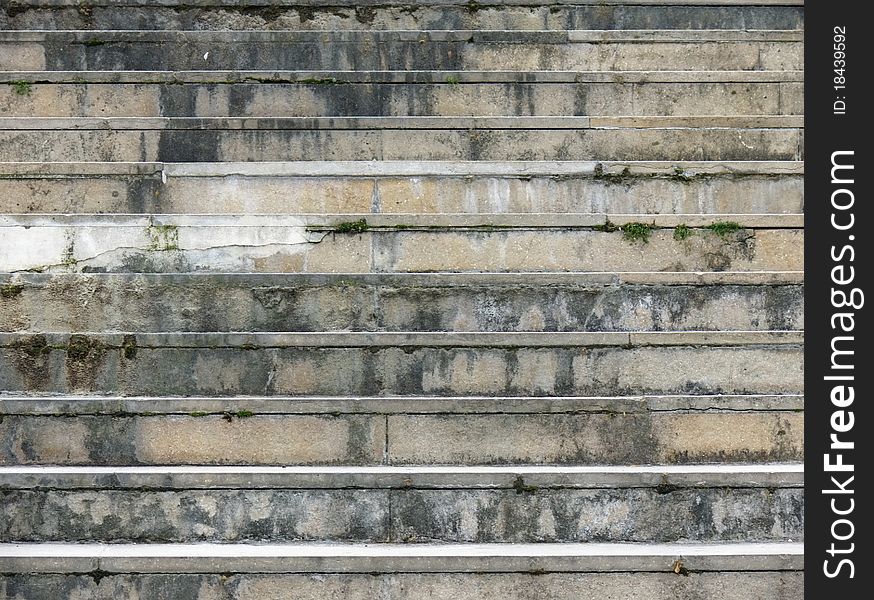 A set of city steps in an abstract line picture. A set of city steps in an abstract line picture.