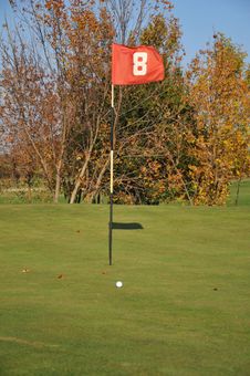 Golf Field Royalty Free Stock Images Golf Field Royalty Free Stock Images
