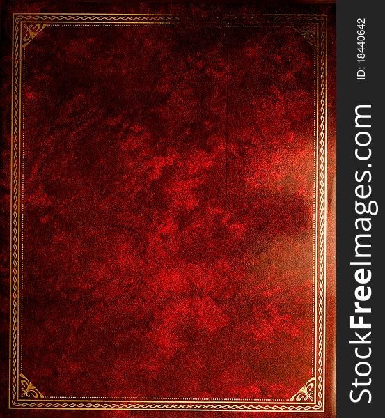 Grunge red background