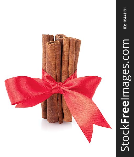 Cinnamon Sticks With Ribbon